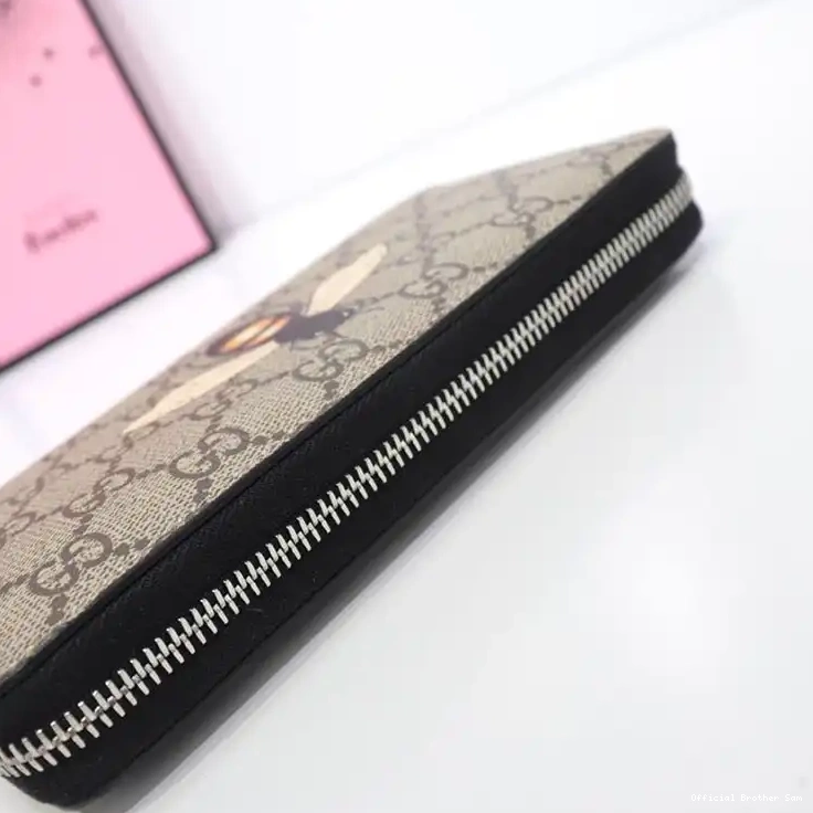 Official Brother Sam Zip wallet around 1904G0003 Brand Handbags Gucci 0722